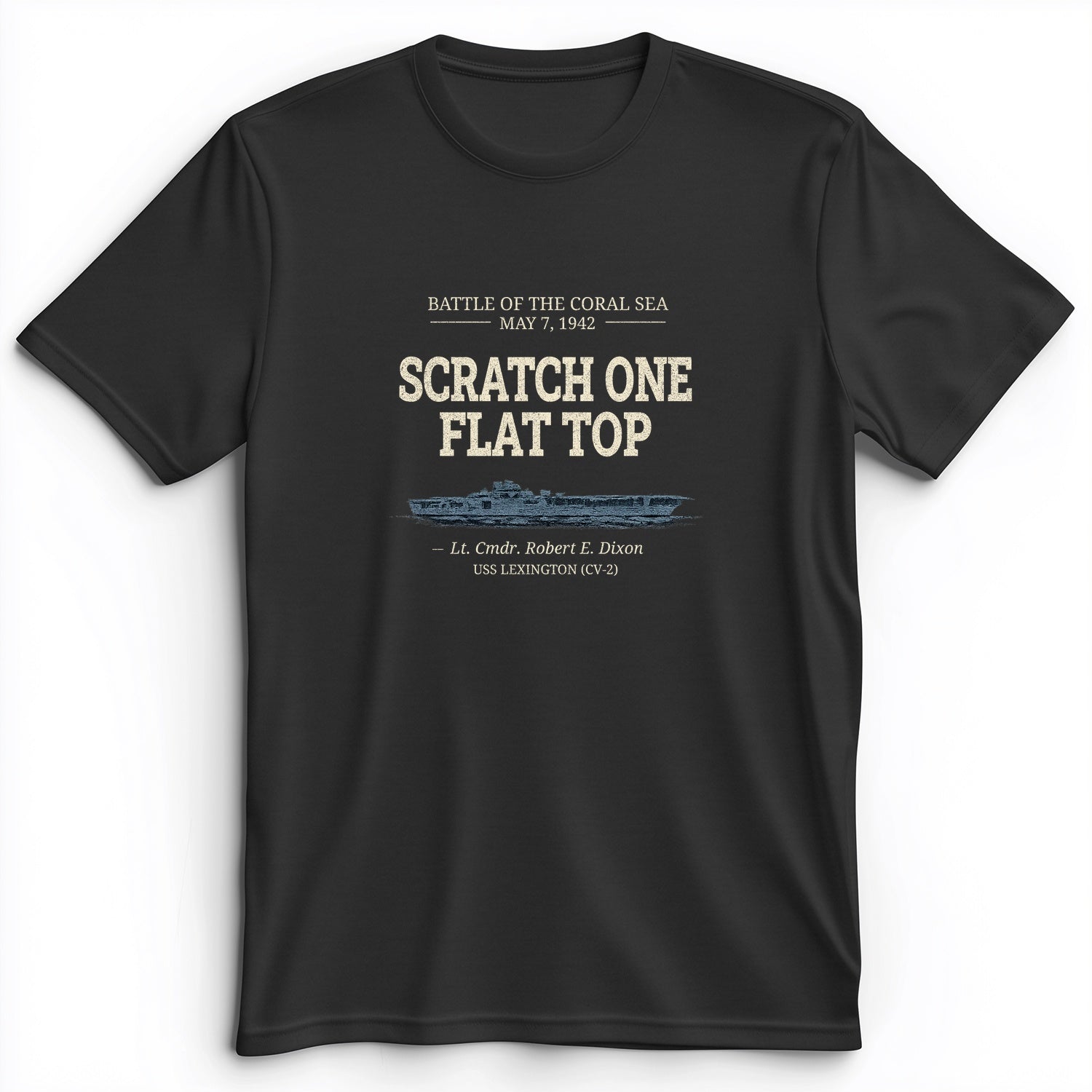 Scratch One Flat Top Premium Tee