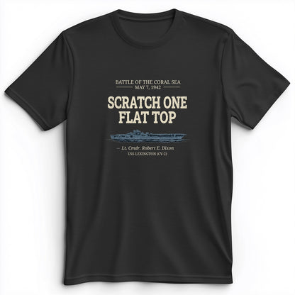 Scratch One Flat Top Premium Tee