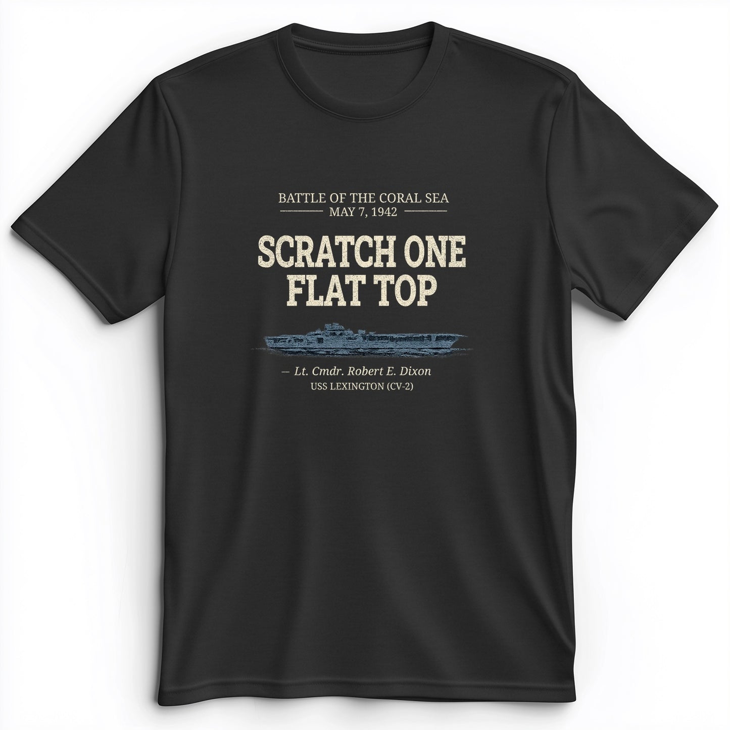 Scratch One Flat Top Premium Tee