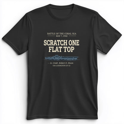 Scratch One Flat Top Premium Tee
