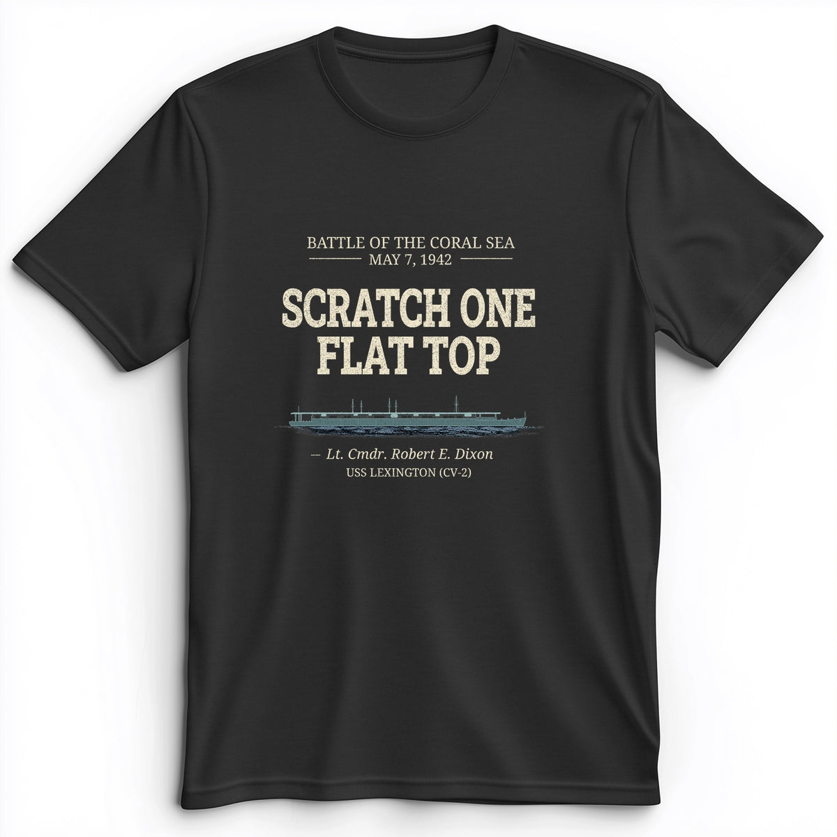 Scratch One Flat Top Premium Tee