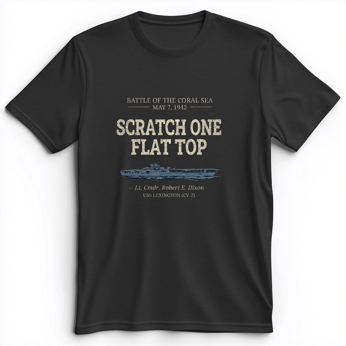 Scratch One Flat Top Premium Tee