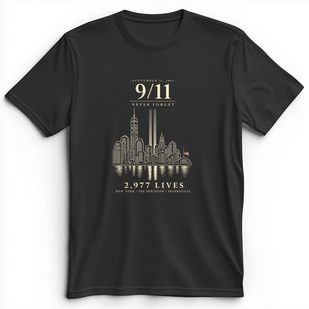 September 11 Never Forget Premium Tee