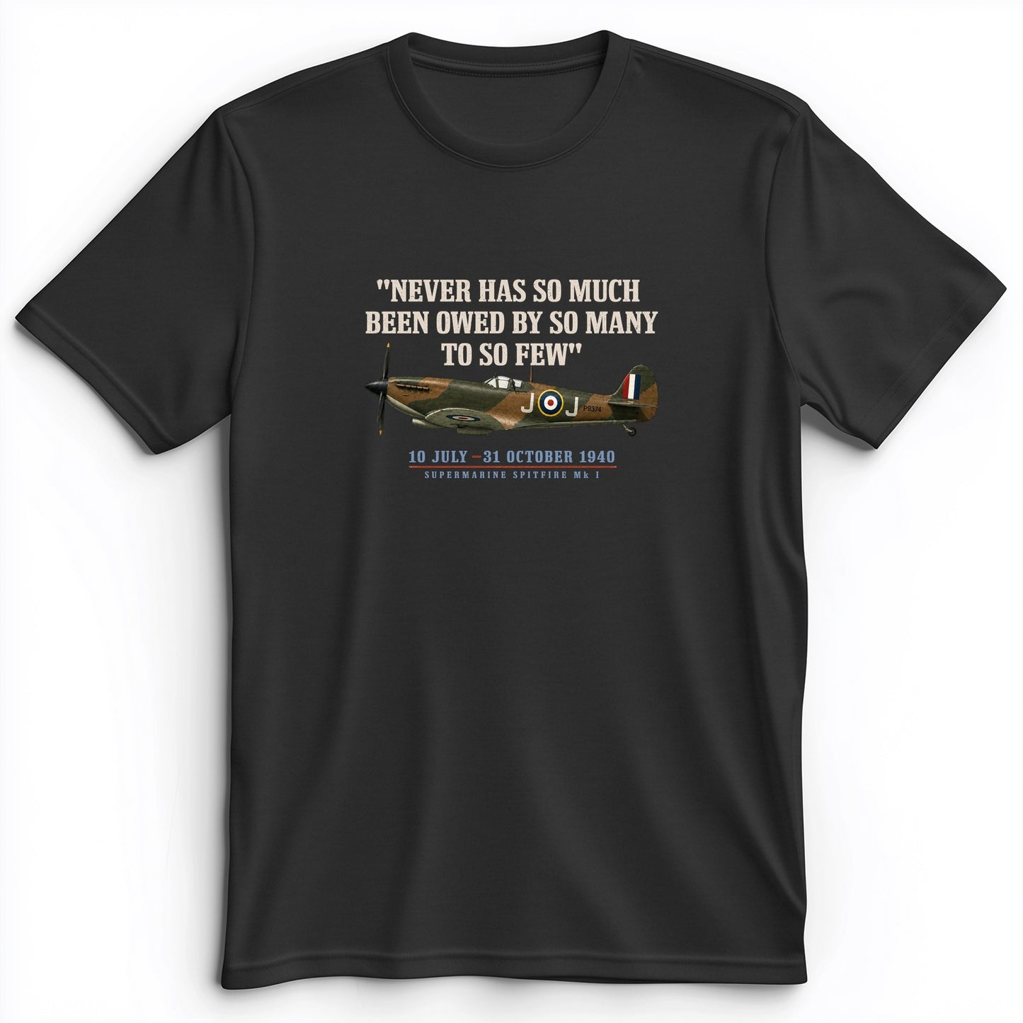 Spitfire So Few Quote Premium Tee