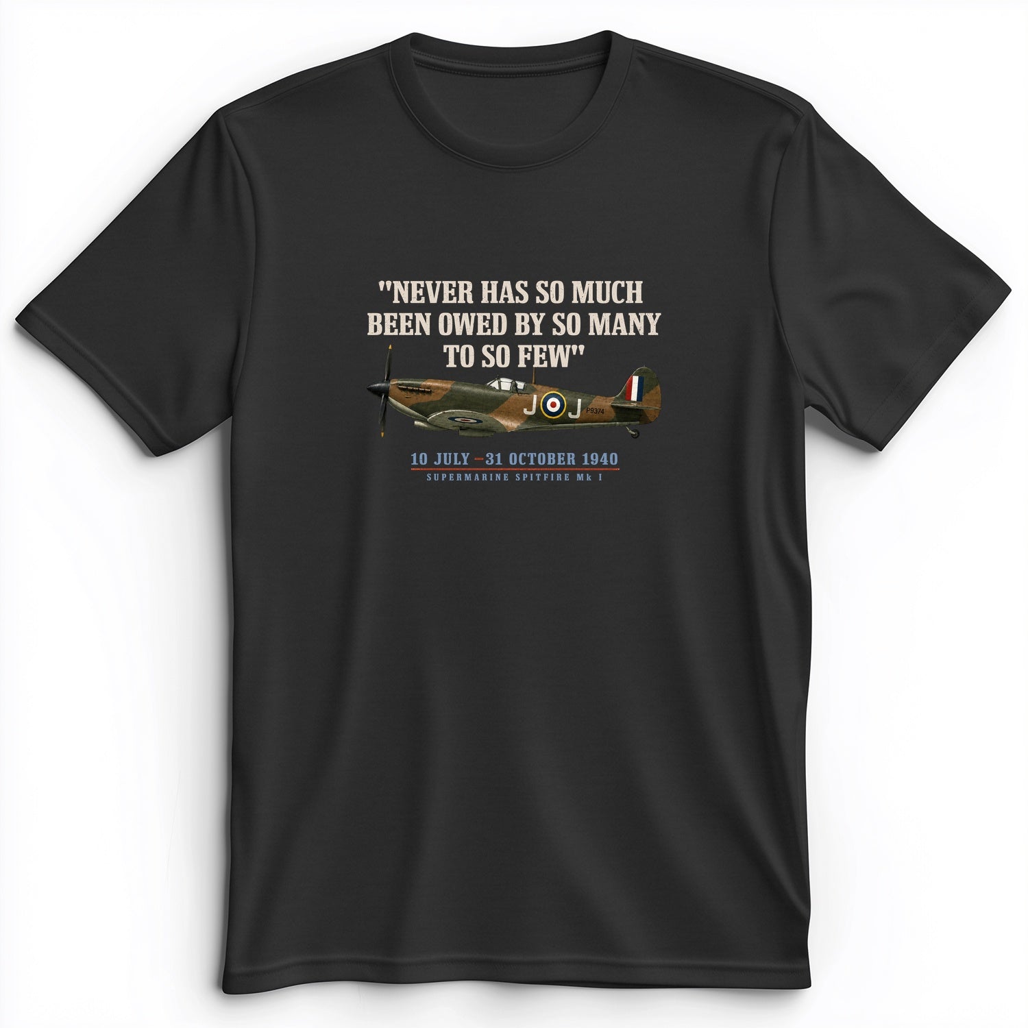 Spitfire So Few Quote Premium Tee