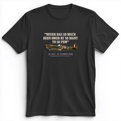 Spitfire So Few Quote Premium Tee