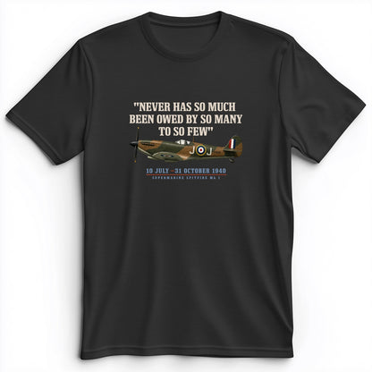 Spitfire So Few Quote Premium Tee