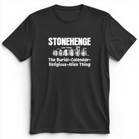 Stonehenge Burial Thing Premium Tee