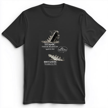 Titanic and Britannic Premium Tee