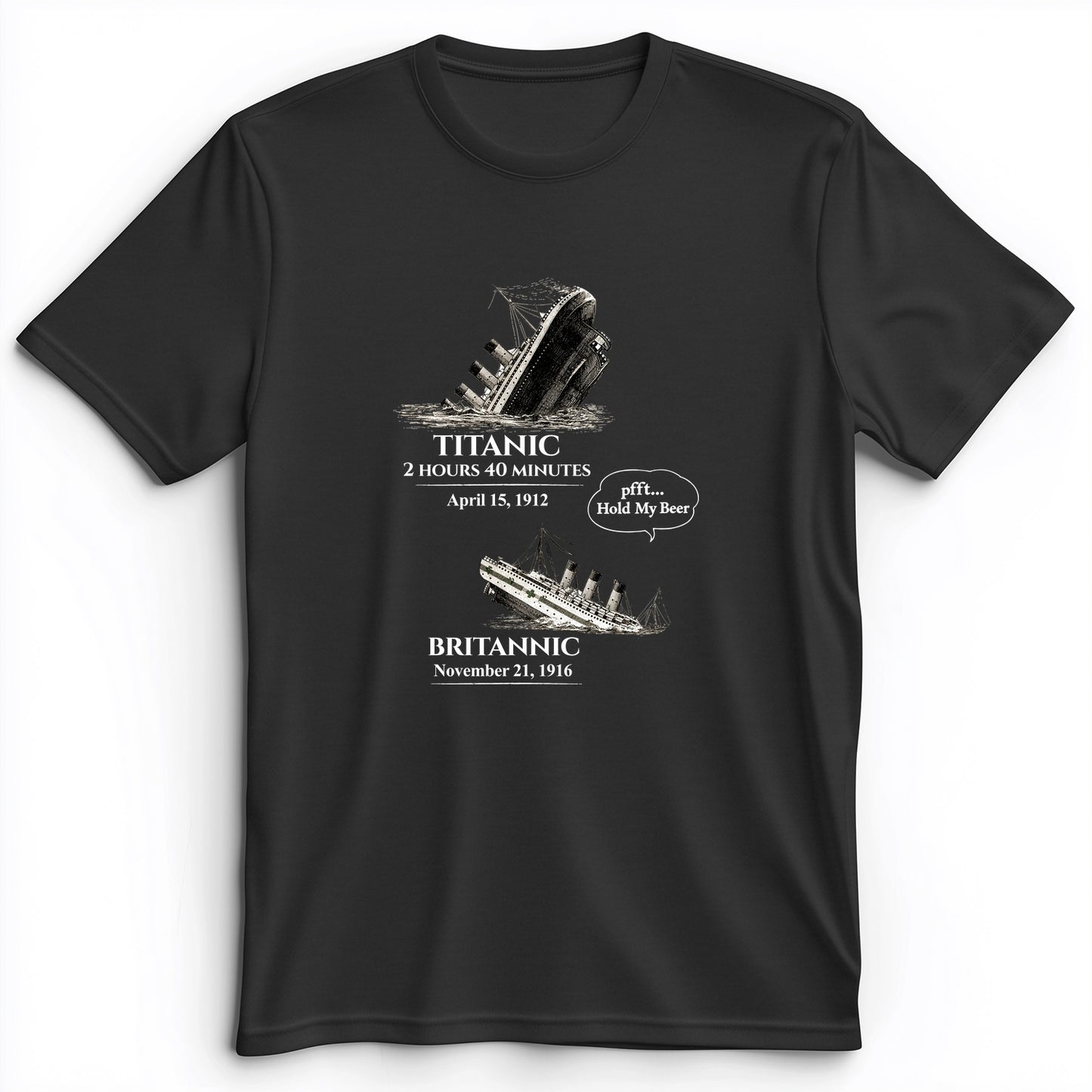 Titanic and Britannic Premium Tee