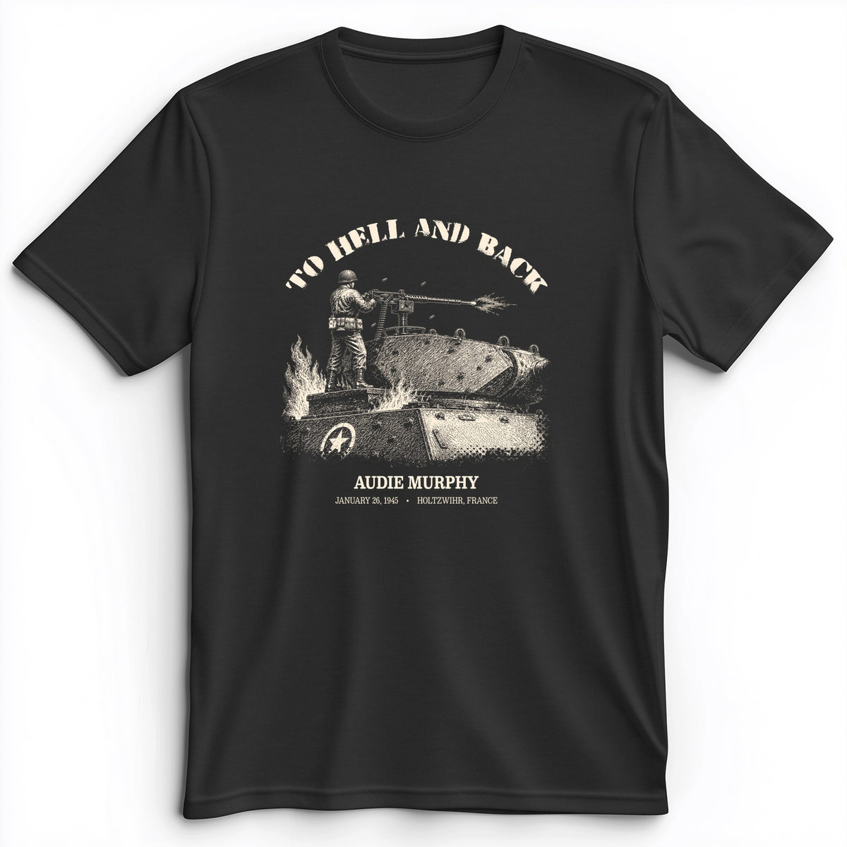 To Hell And Back - Audie Murphy Premium Tee