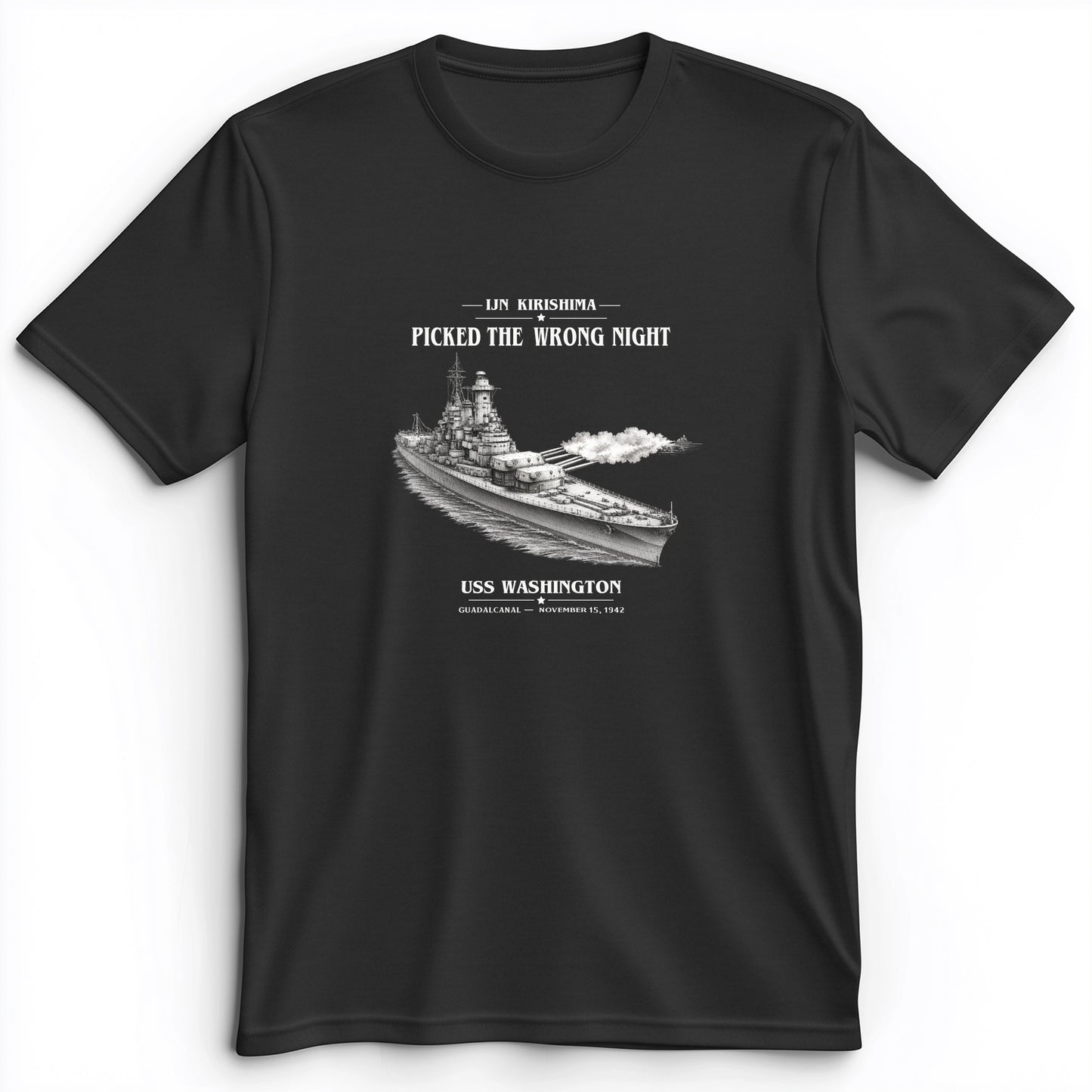 USS Washington at Guadalcanal Premium Tee