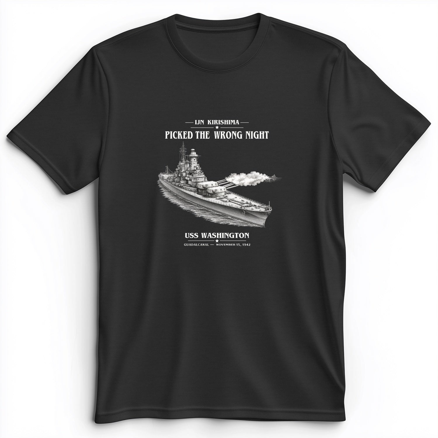 USS Washington at Guadalcanal Premium Tee
