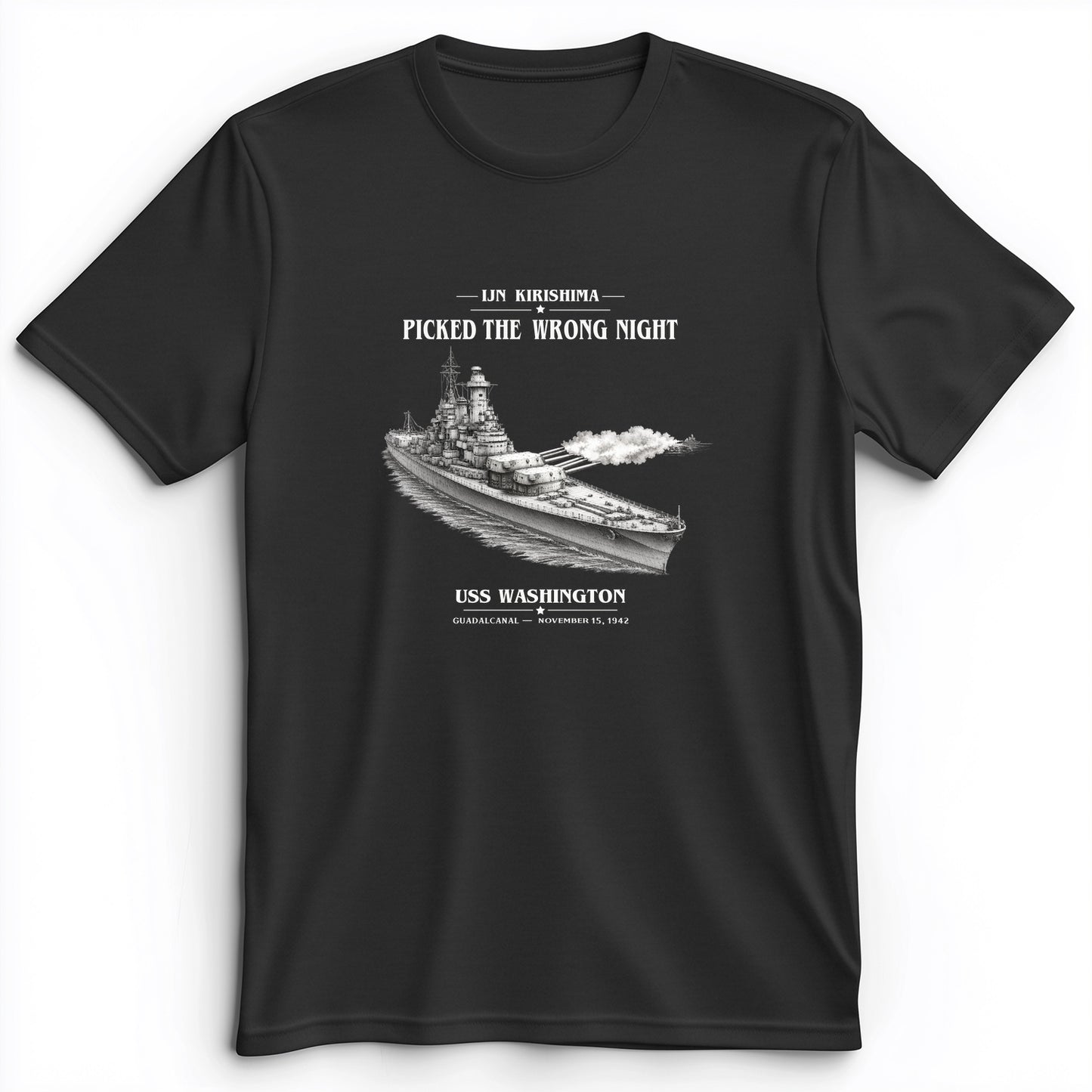USS Washington at Guadalcanal Premium Tee