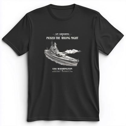 USS Washington at Guadalcanal Premium Tee