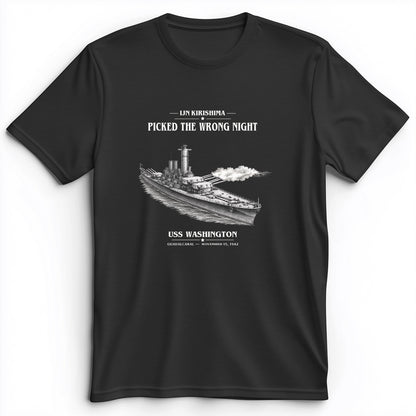 USS Washington at Guadalcanal Premium Tee