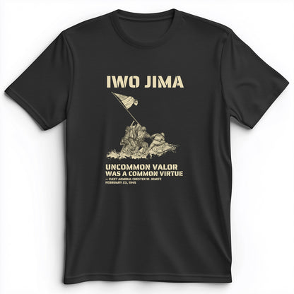 Uncommon Valor Iwo Jima Premium Tee