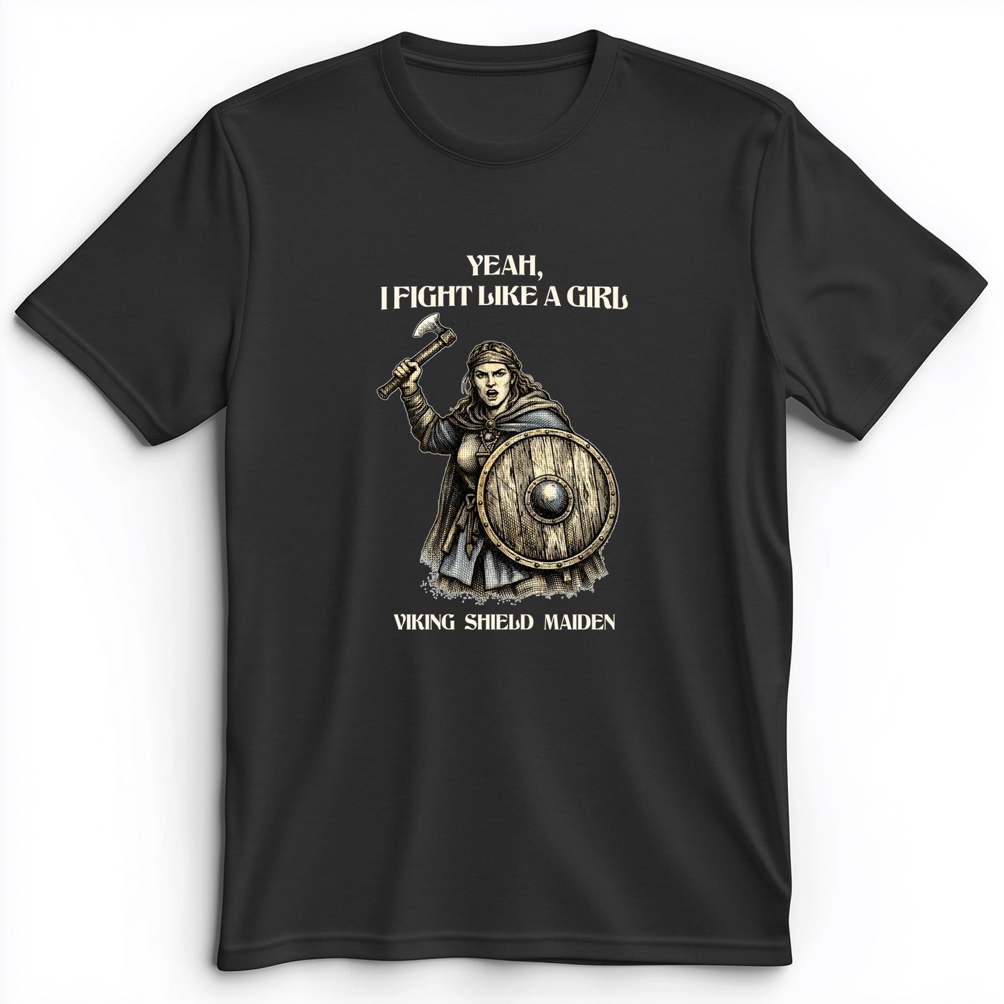 Viking Shield Maiden Premium Tee