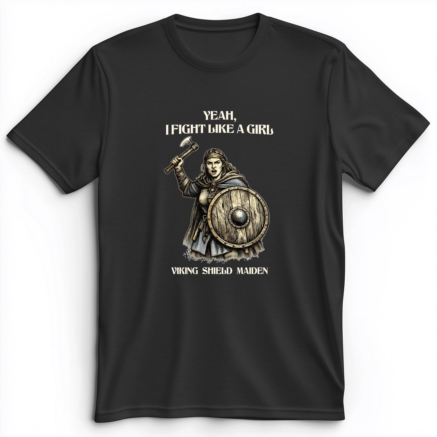 Viking Shield Maiden Premium Tee