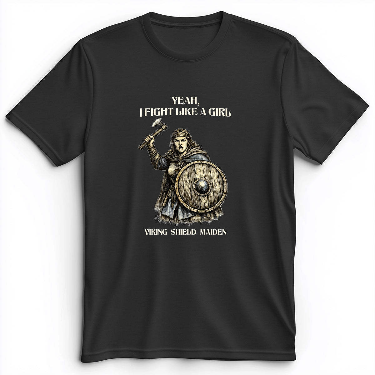 Viking Shield Maiden Premium Tee