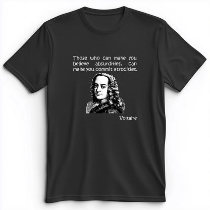 Voltaire Absurdities Premium Tee