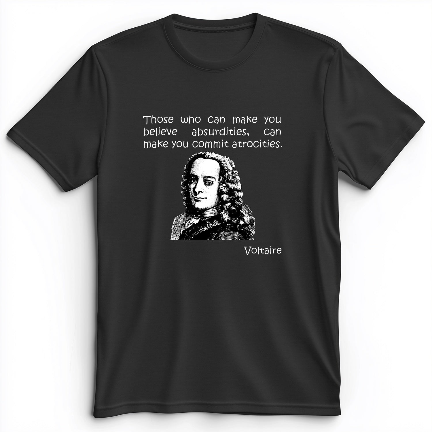 Voltaire Absurdities Premium Tee