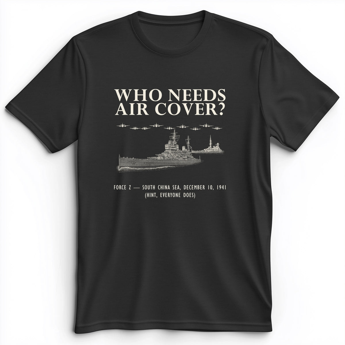 Who Needs Air Cover Premium Tee