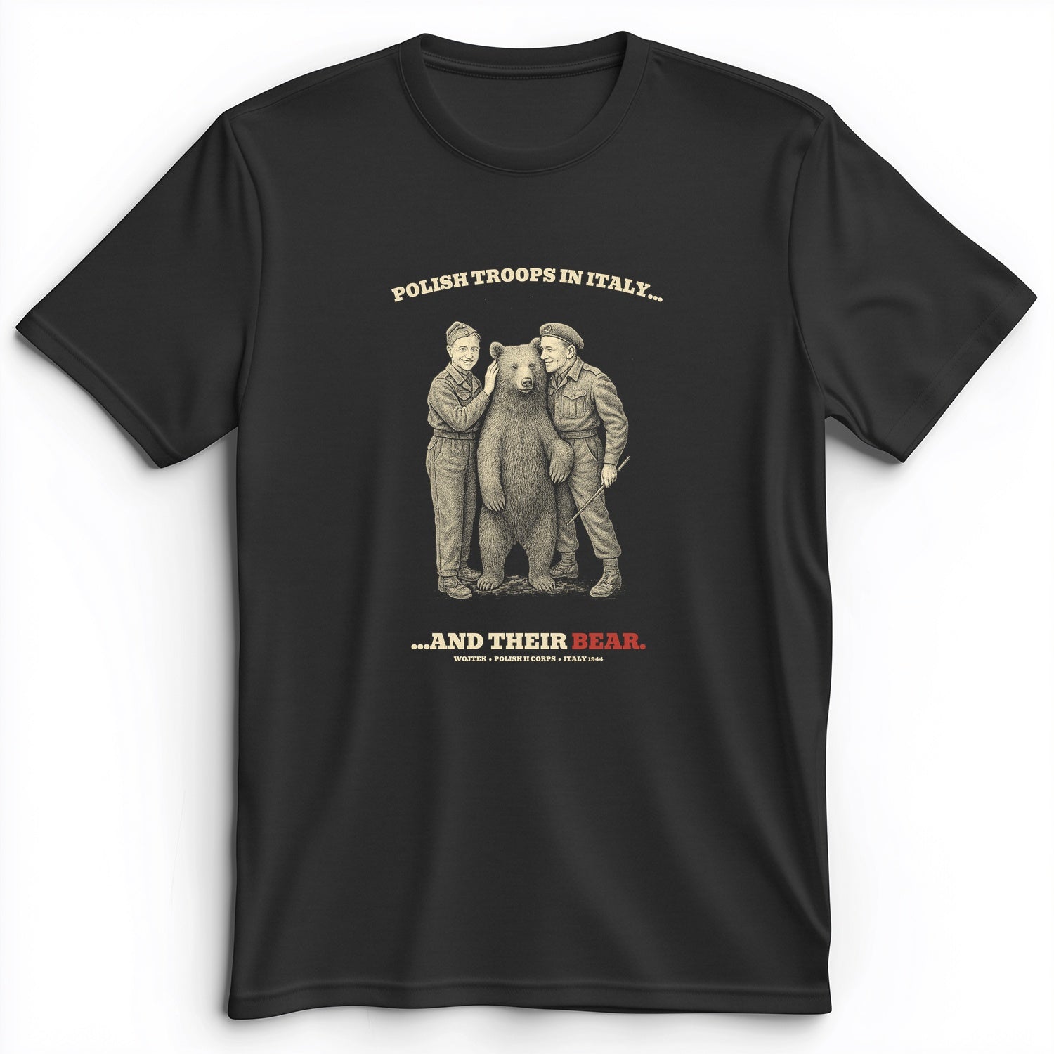 Wojtek Polish Troops Italy Premium Tee