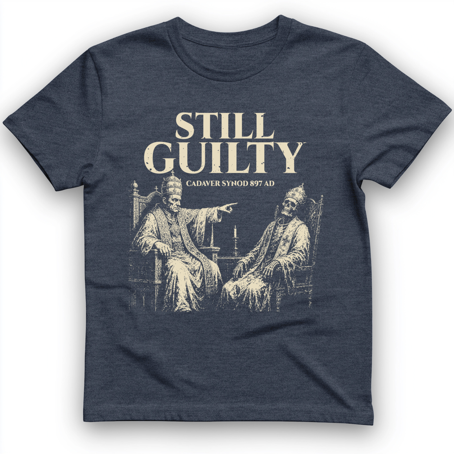 Cadaver Synod T-Shirt Heather Navy / S