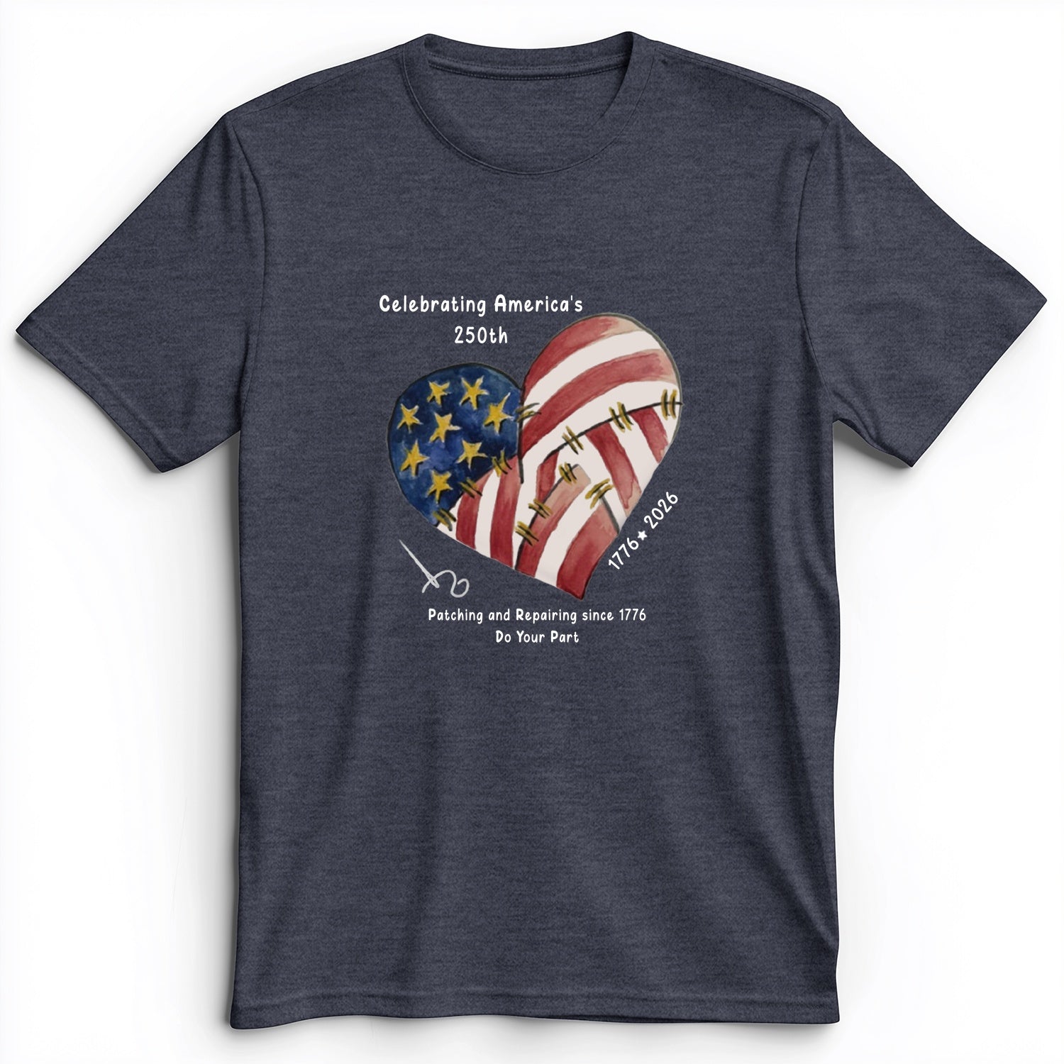 250th Heart Premium Tee