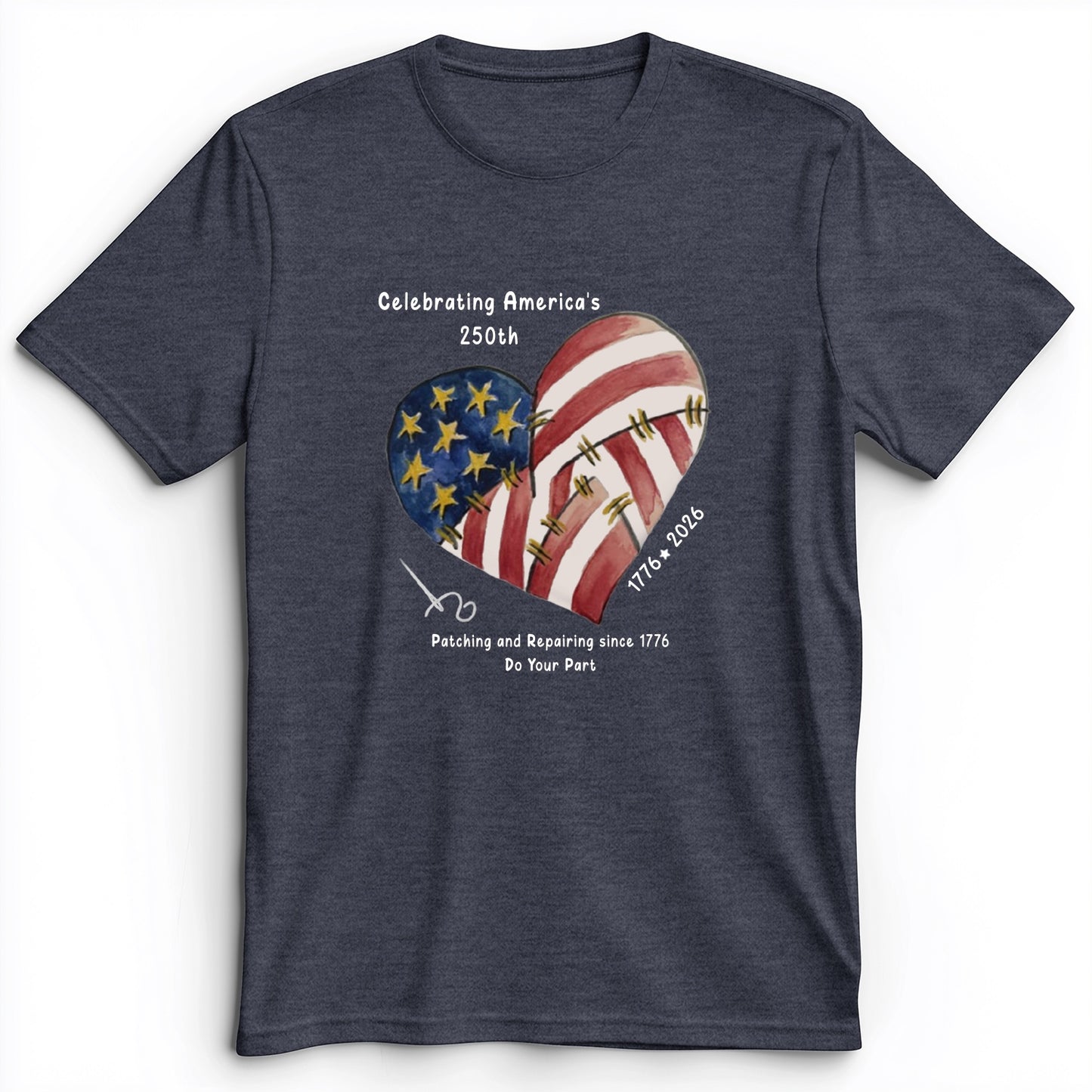250th Heart Premium Tee