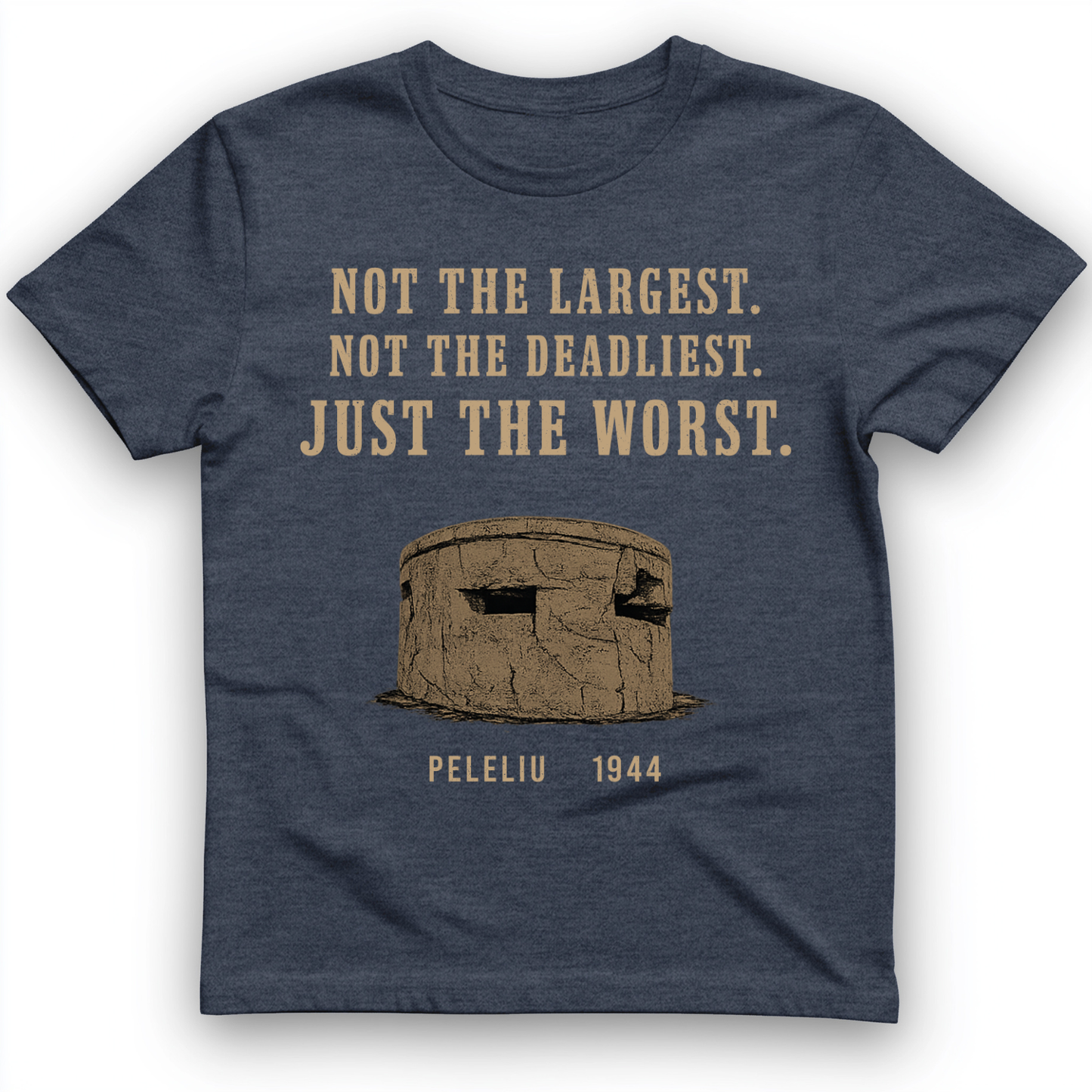 Peleliu T-Shirt Heather Navy / S