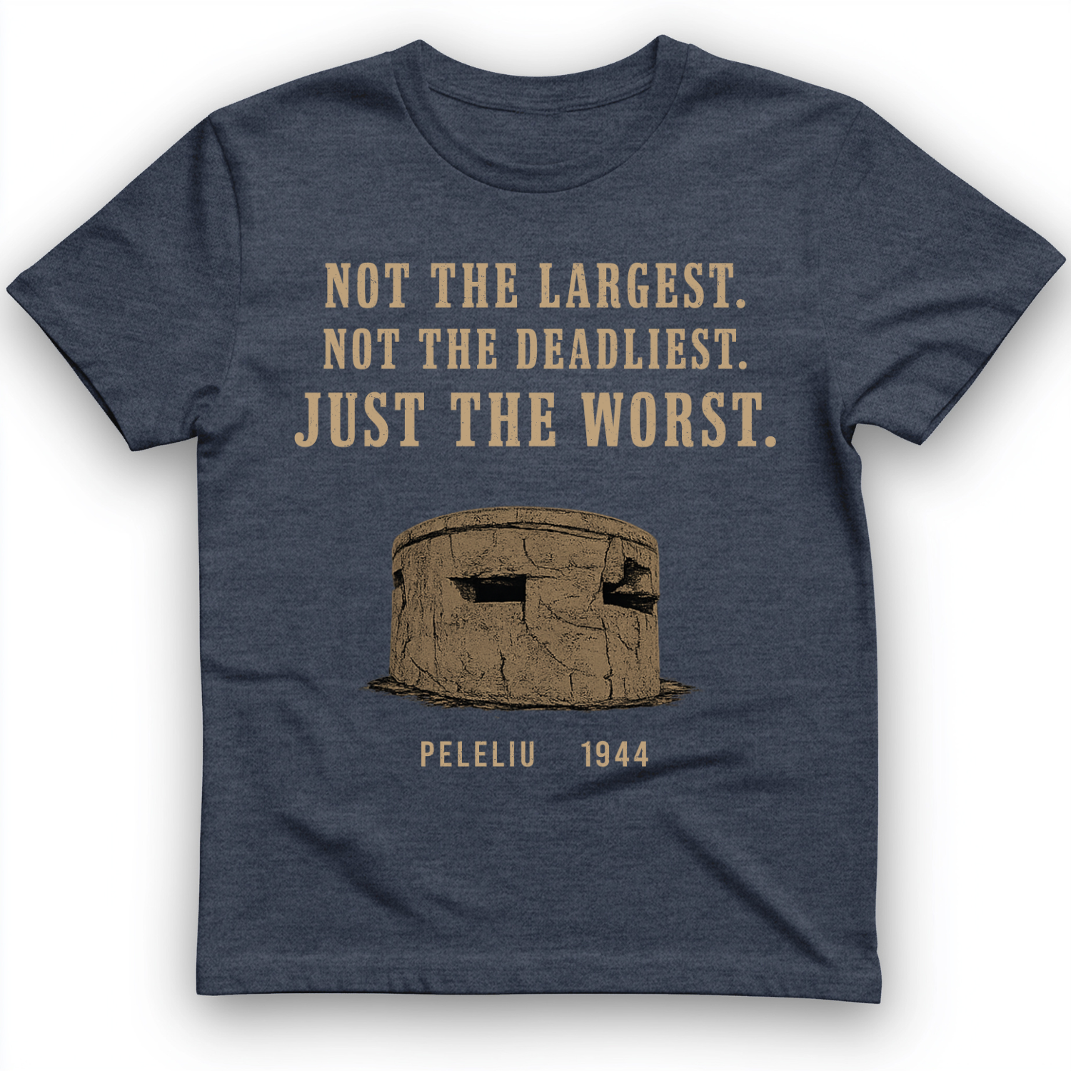 Peleliu T-Shirt Heather Navy / S
