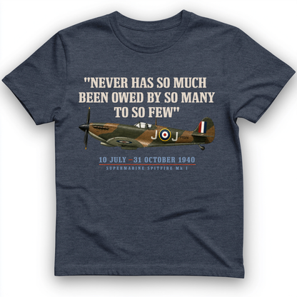 Spitfire T-Shirt Heather Navy / S