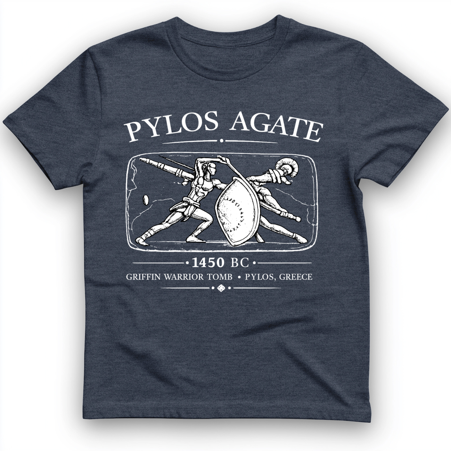 Pylos Agate T-Shirt Heather Navy / S