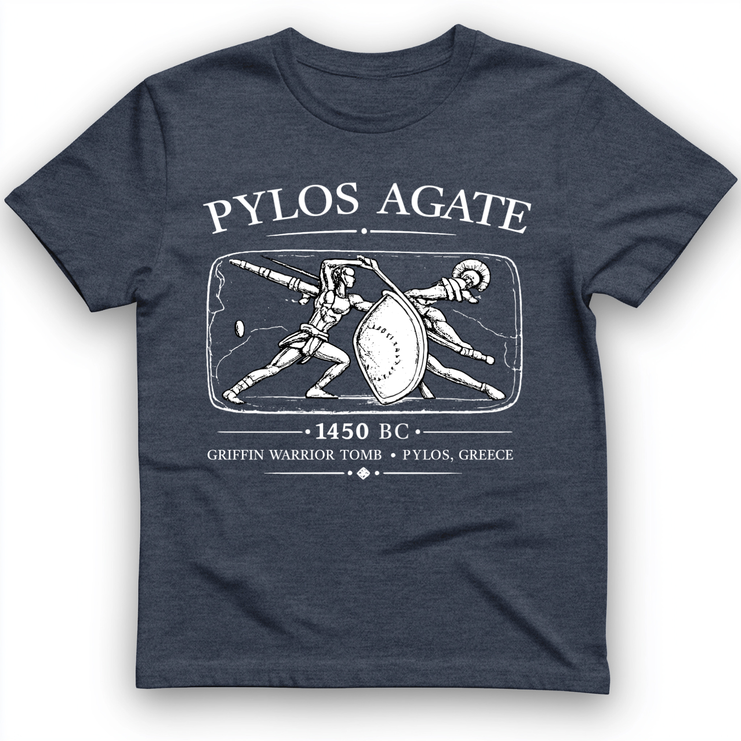 Pylos Agate T-Shirt Heather Navy / S