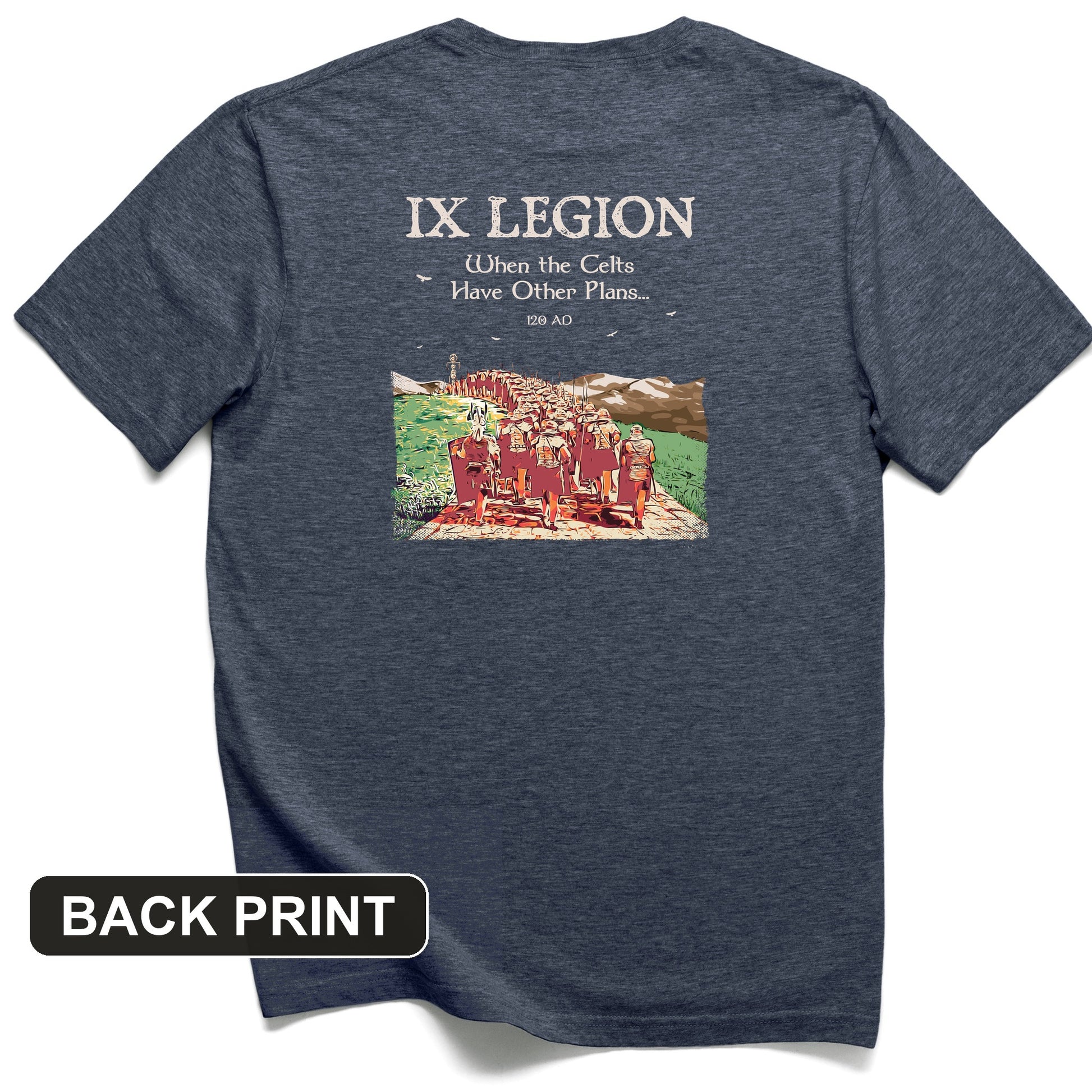 9th Legion Back Print T-Shirt