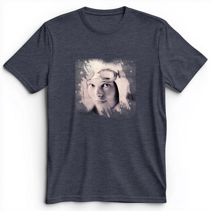 Amelia Earhart in Color Premium Tee