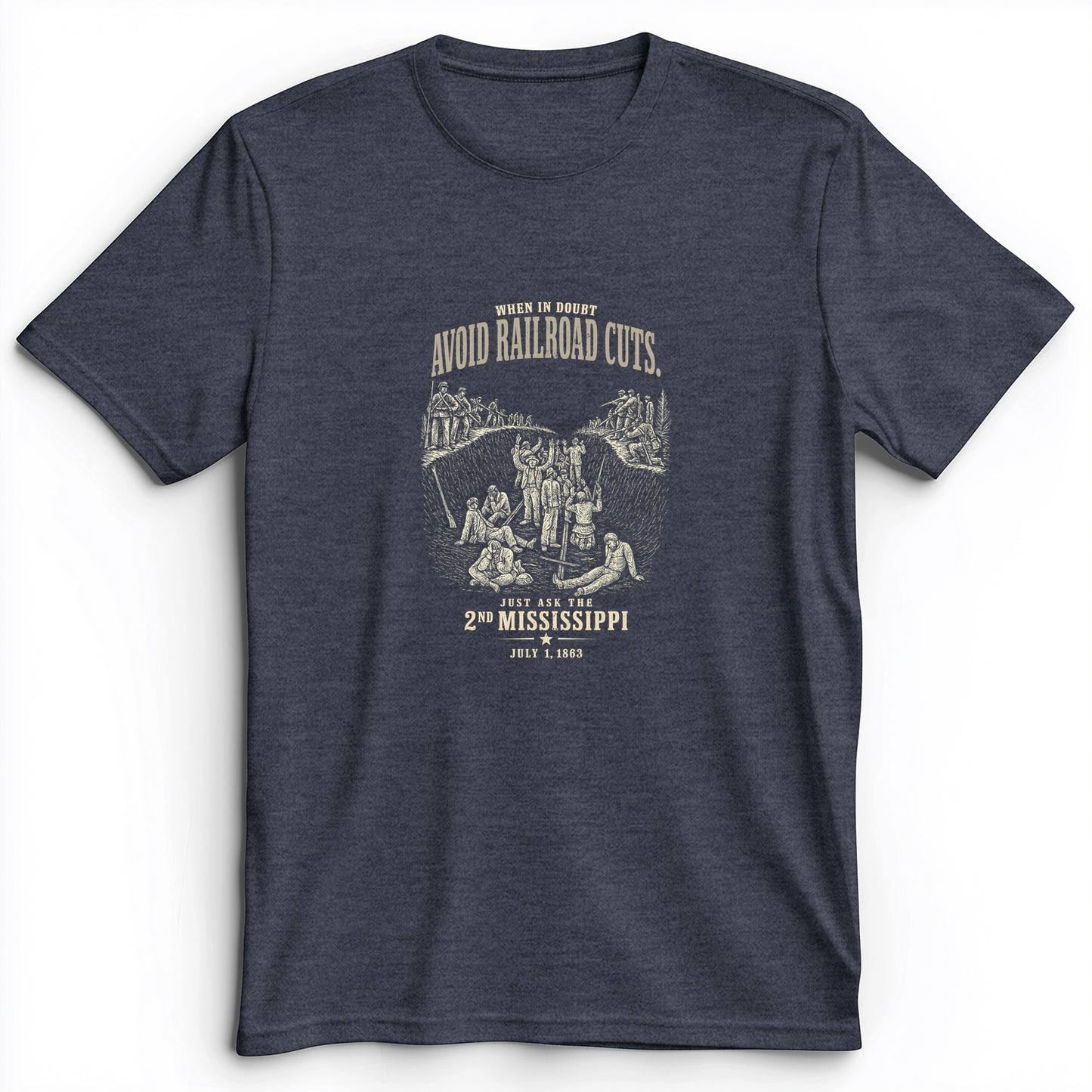 Avoid Railroad Cuts Premium Tee