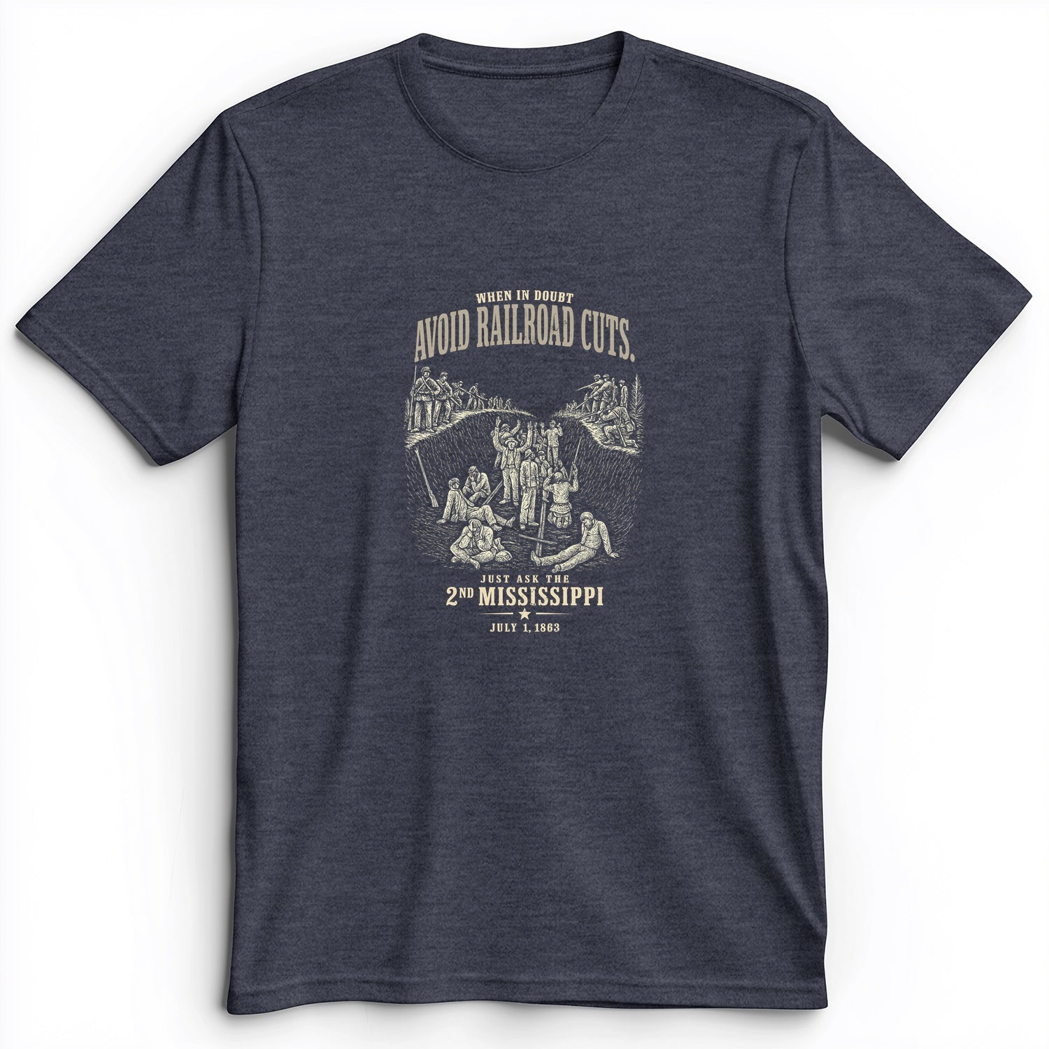 Avoid Railroad Cuts Premium Tee