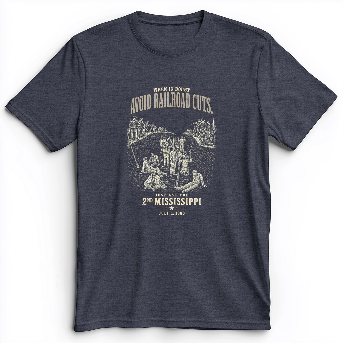 Avoid Railroad Cuts Premium Tee