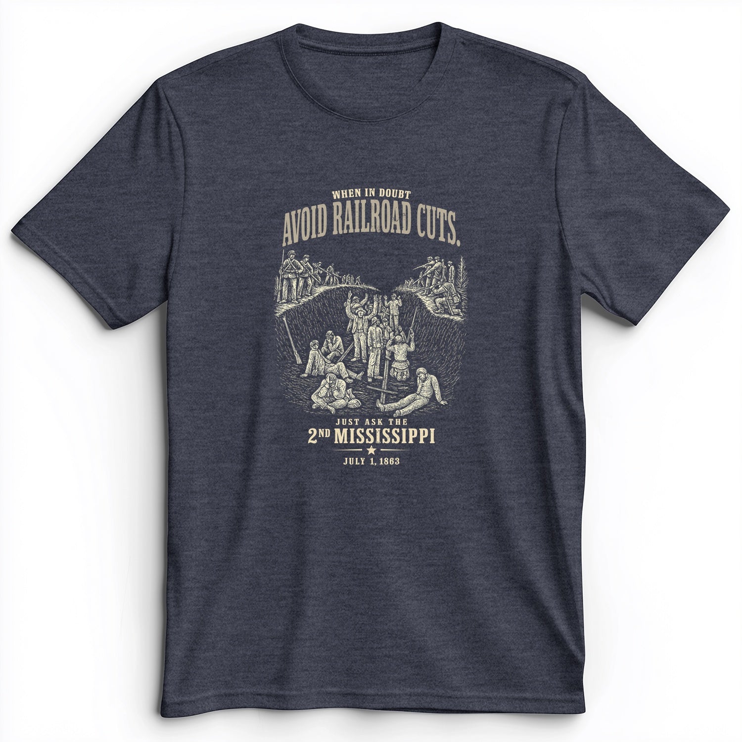 Avoid Railroad Cuts Premium Tee