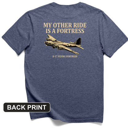 B-17 Back Print T-Shirt
