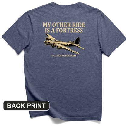 B-17 Back Print T-Shirt