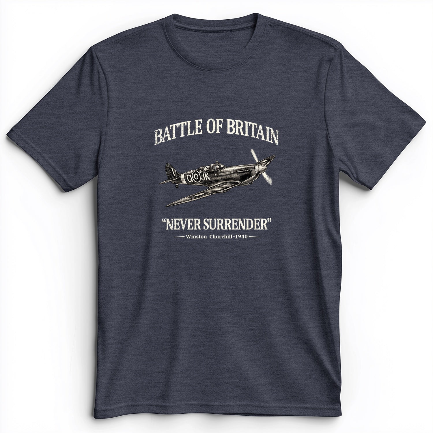 Battle of Britain Never Surrender Premium Tee