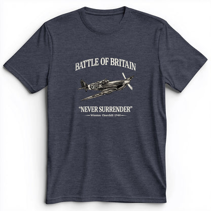 Battle of Britain Never Surrender Premium Tee