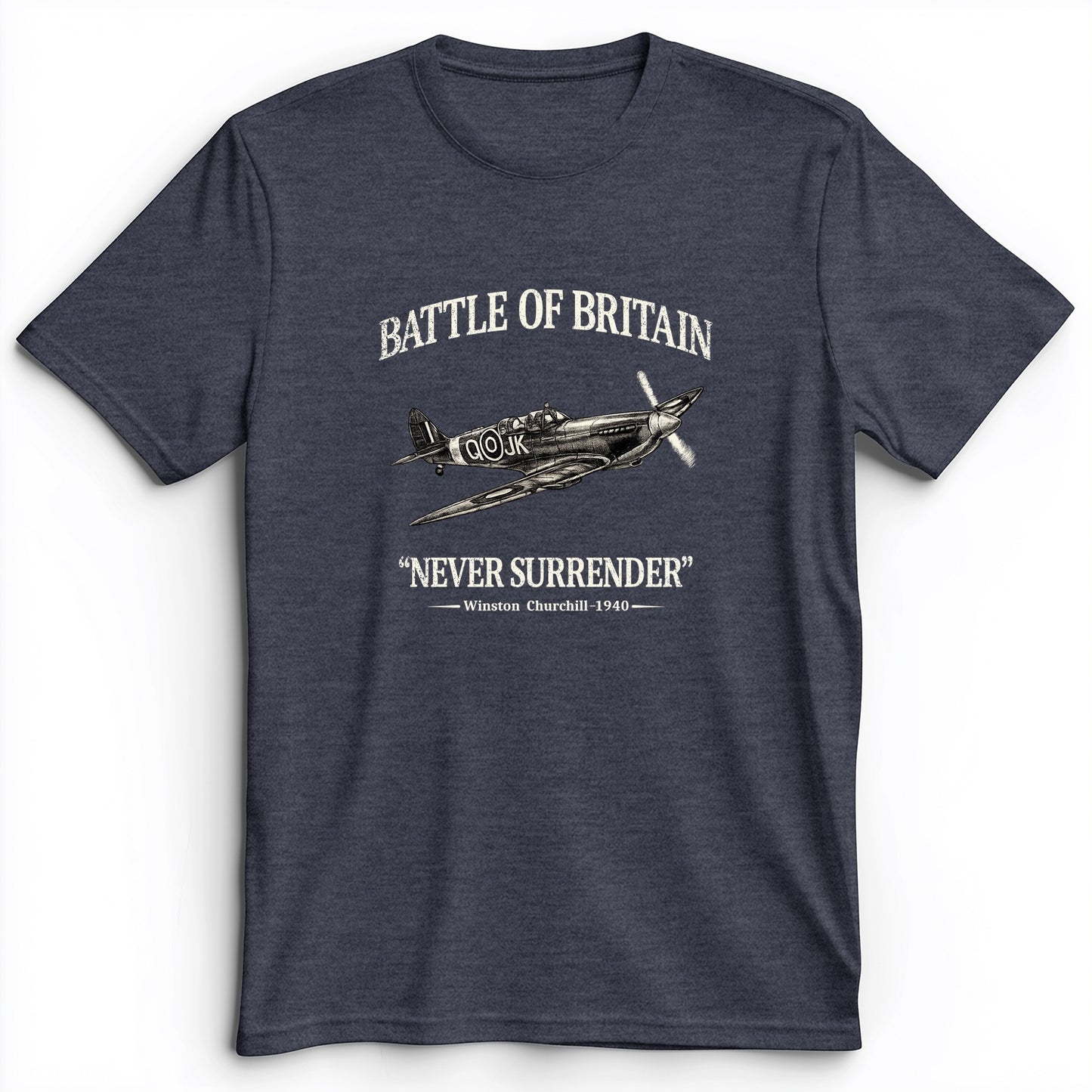 Battle of Britain Never Surrender Premium Tee