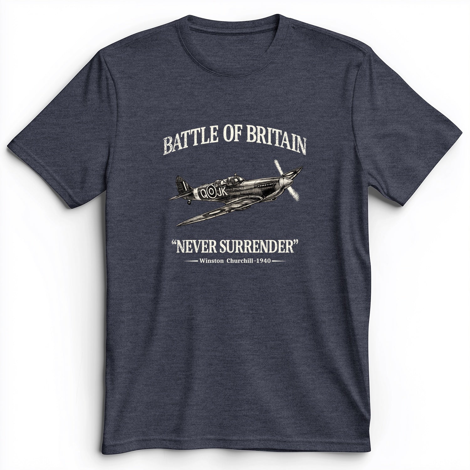 Battle of Britain Never Surrender Premium Tee