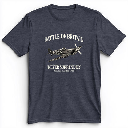 Battle of Britain Never Surrender Premium Tee