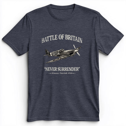 Battle of Britain Never Surrender Premium Tee